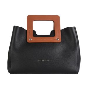 Manual ženska kožna torba 56144 – tote sa kvadratnim ručkama, četiri boje