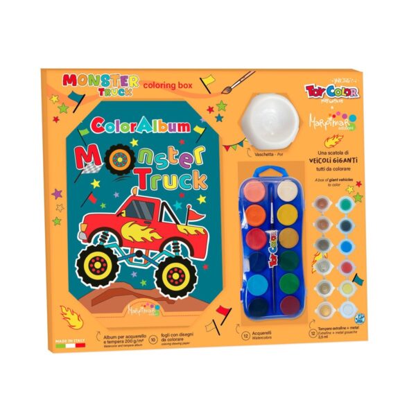 Toy Color kreativni set Monster Truck