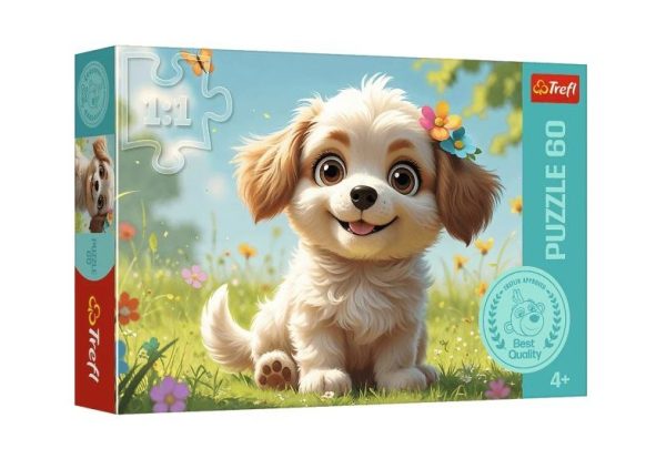 Trefl puzzle 60 delova, Veseli pas