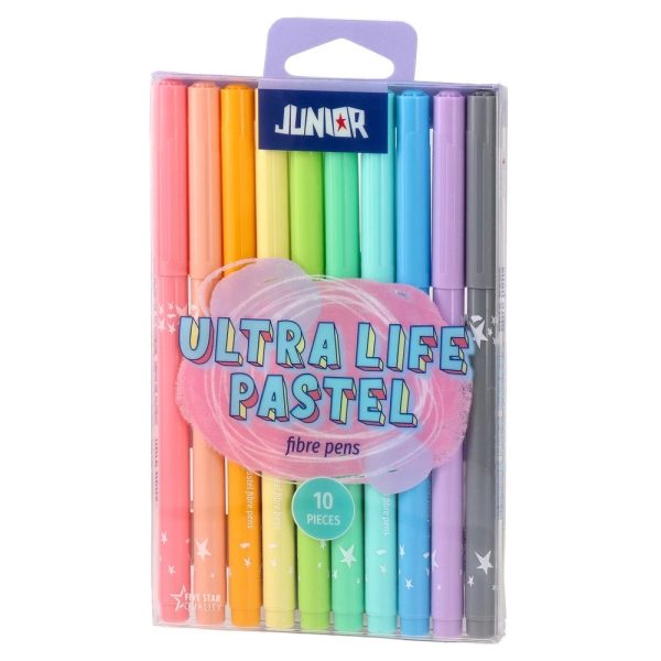 Ultra Life flomasteri, pastel, 10 kom