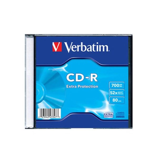 Verbatim CD-R 700 MB 52x, slim kutija