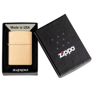 Zippo upaljač 204 Classic Brushed Brass