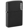 Zippo upaljač 218ZL Black Matte sa Zippo logom