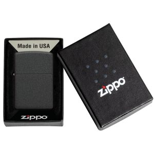 Zippo upaljač 236 Black Crackle