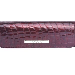 Falco futrola za naočare 3005 bordo kroko lak