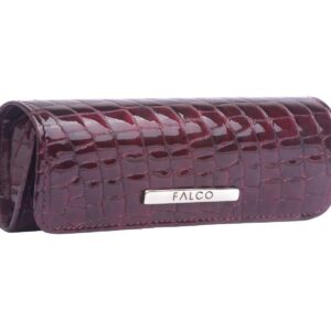 Falco futrola za naočare 3005 bordo kroko lak