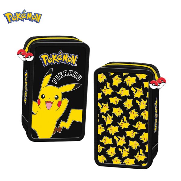 Majewski puna pernica Pokemon Pikachu, 3 pregrade