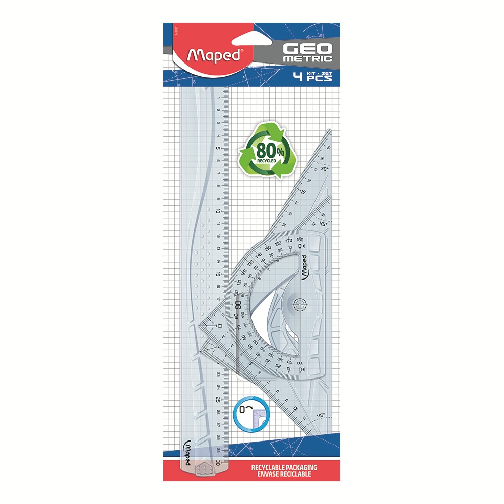 Maped lenjir set Geometric 30 cm