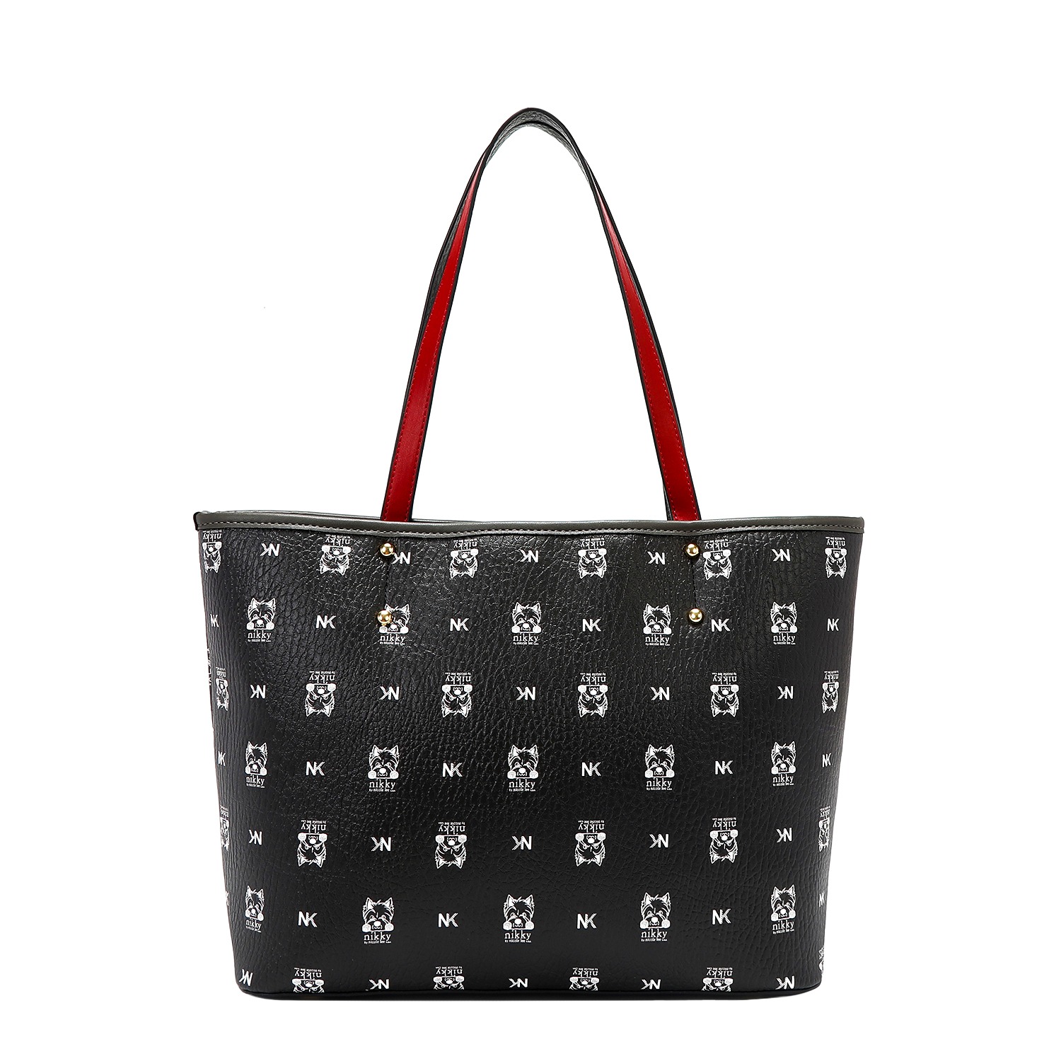 Nikky tote torba Finds Meow crna