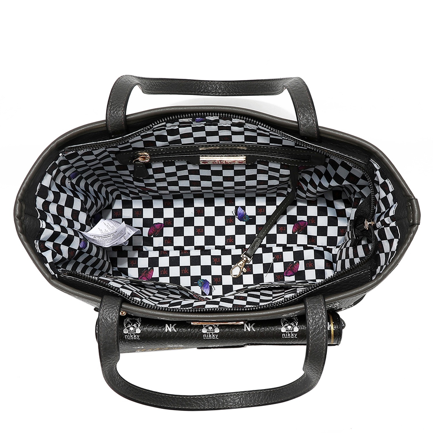 Nikky tote torba Finds Meow crna