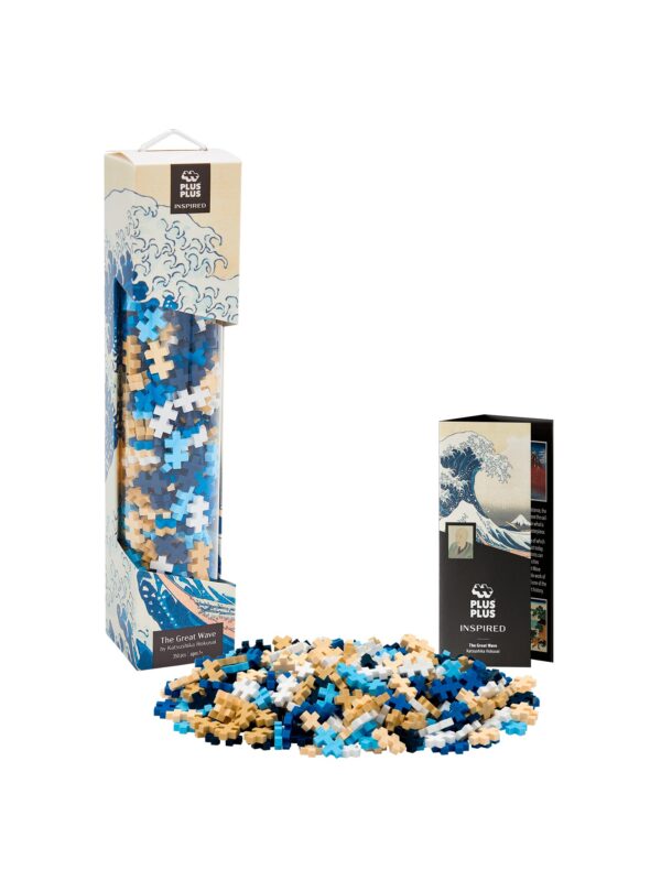 Plus-Plus Inspired kocke za slaganje 350 delova, Hokusai