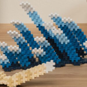 Plus-Plus Inspired kocke za slaganje 350 delova, Hokusai
