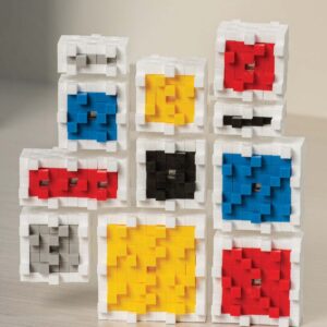 Plus-Plus Inspired kocke za slaganje 350 delova, Mondrian