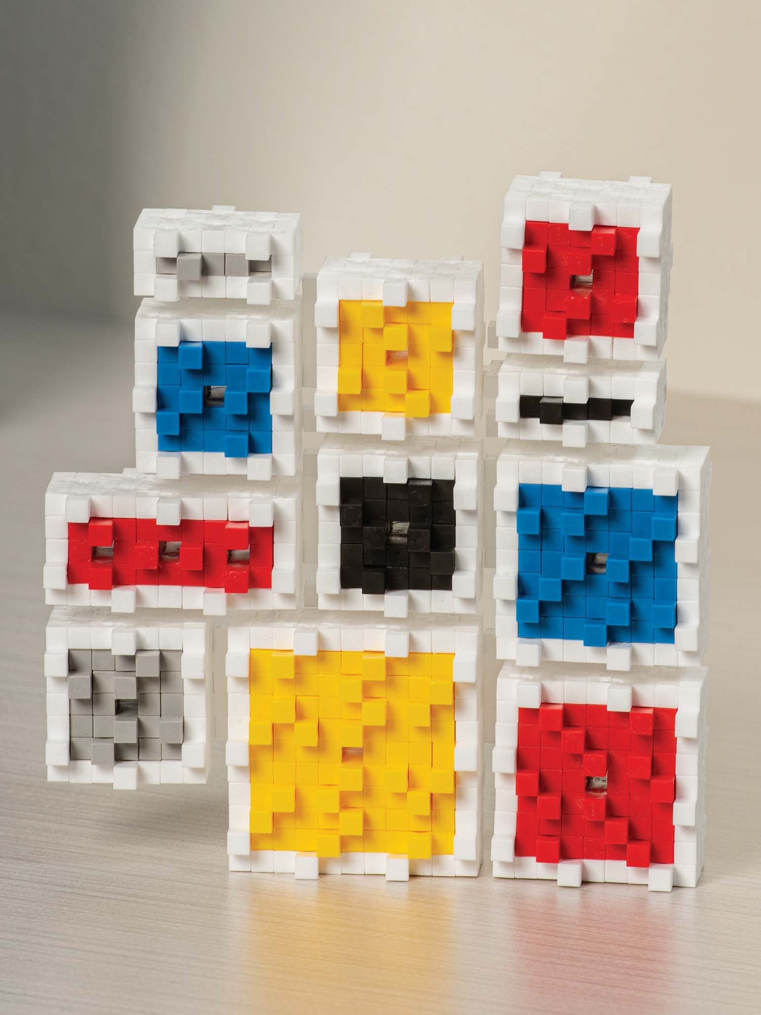 Plus-Plus Inspired kocke za slaganje 350 delova, Mondrian