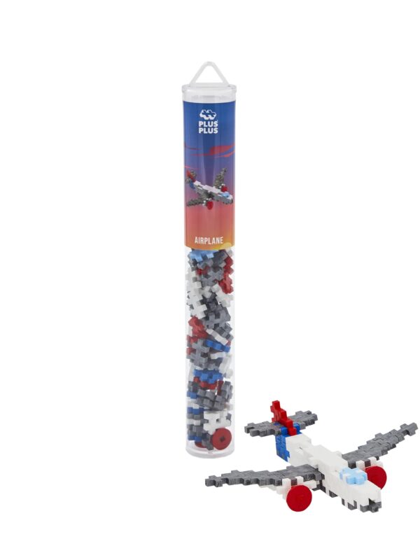 Plus-Plus kocke za slaganje 100 delova, avion
