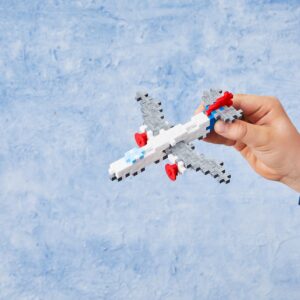 Plus-Plus kocke za slaganje 100 delova, avion