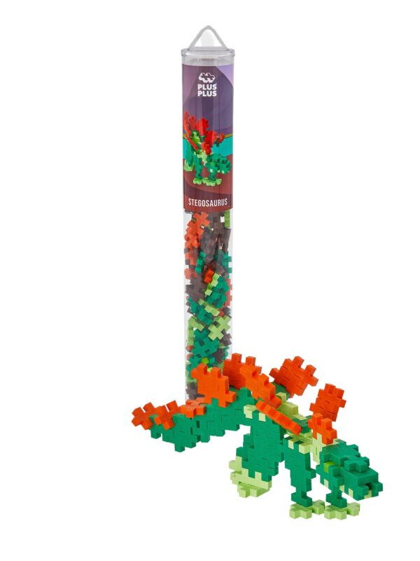 Plus-Plus kocke za slaganje 100 delova, stegosaurus