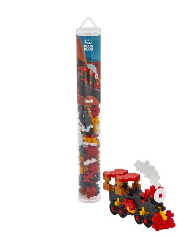 Plus-Plus kocke za slaganje 100 delova, voz