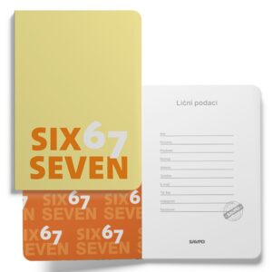 Savpo sveska A4 linije Six Seven