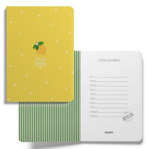 Savpo sveska A5 kocke Fruit
