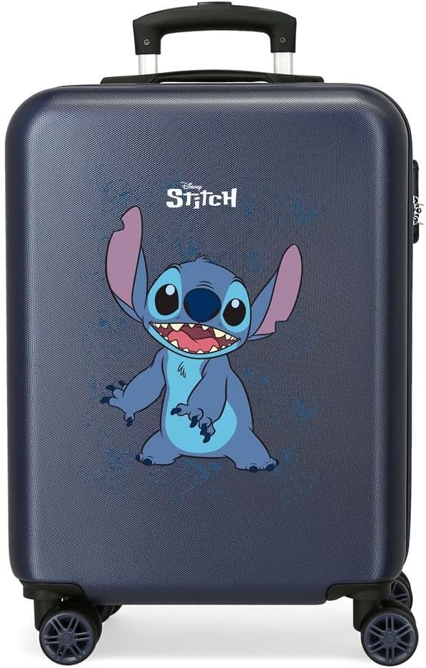 Disney Stitch kofer ABS, teget, 55 cm