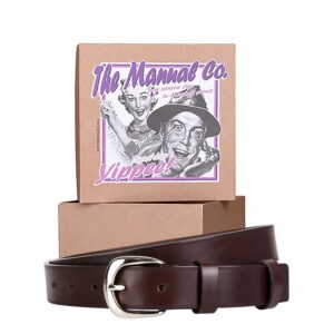 Manual ženski kožni kaiš MG 30 tamno braon