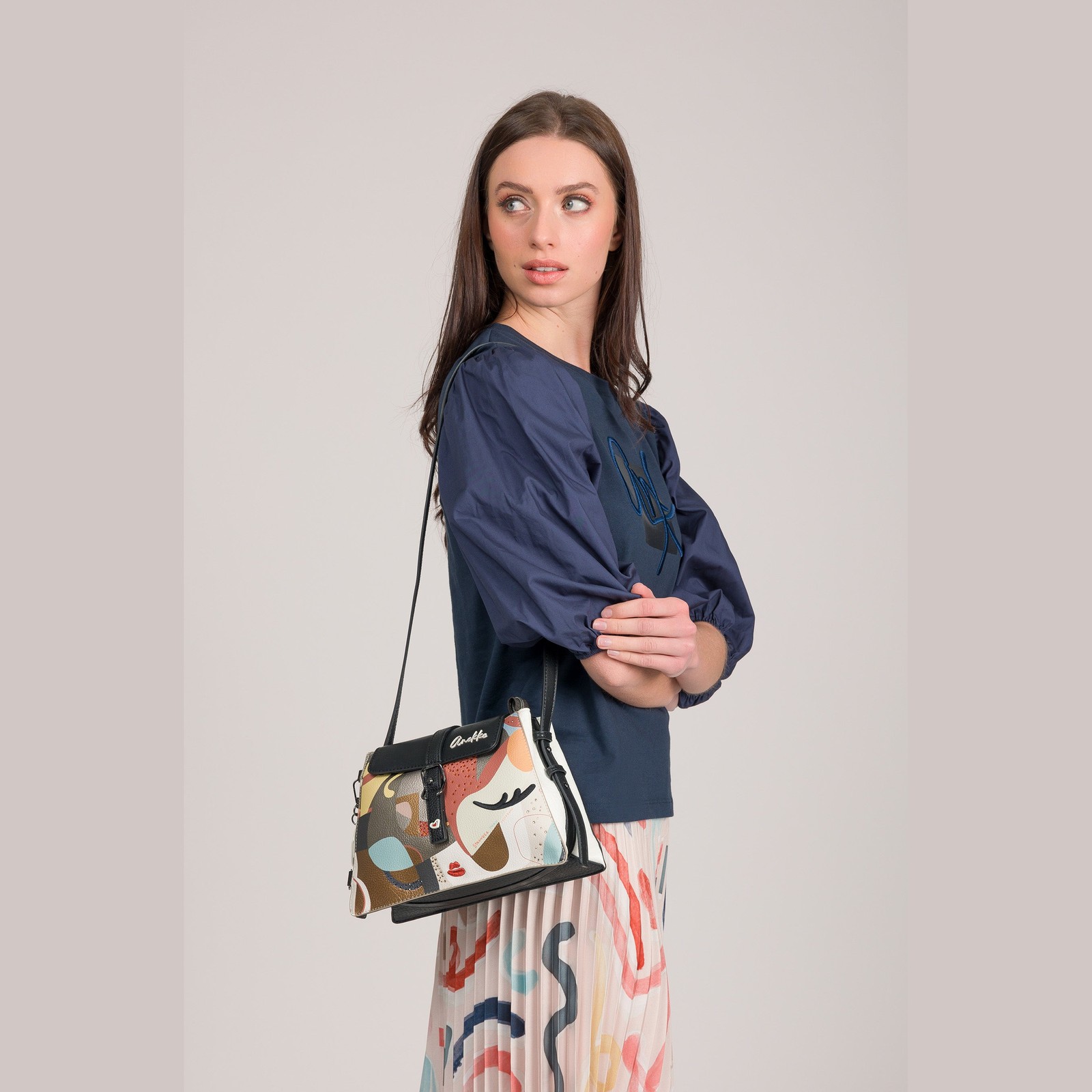 Torba ANEKKE Eikon crossbody sa preklopom