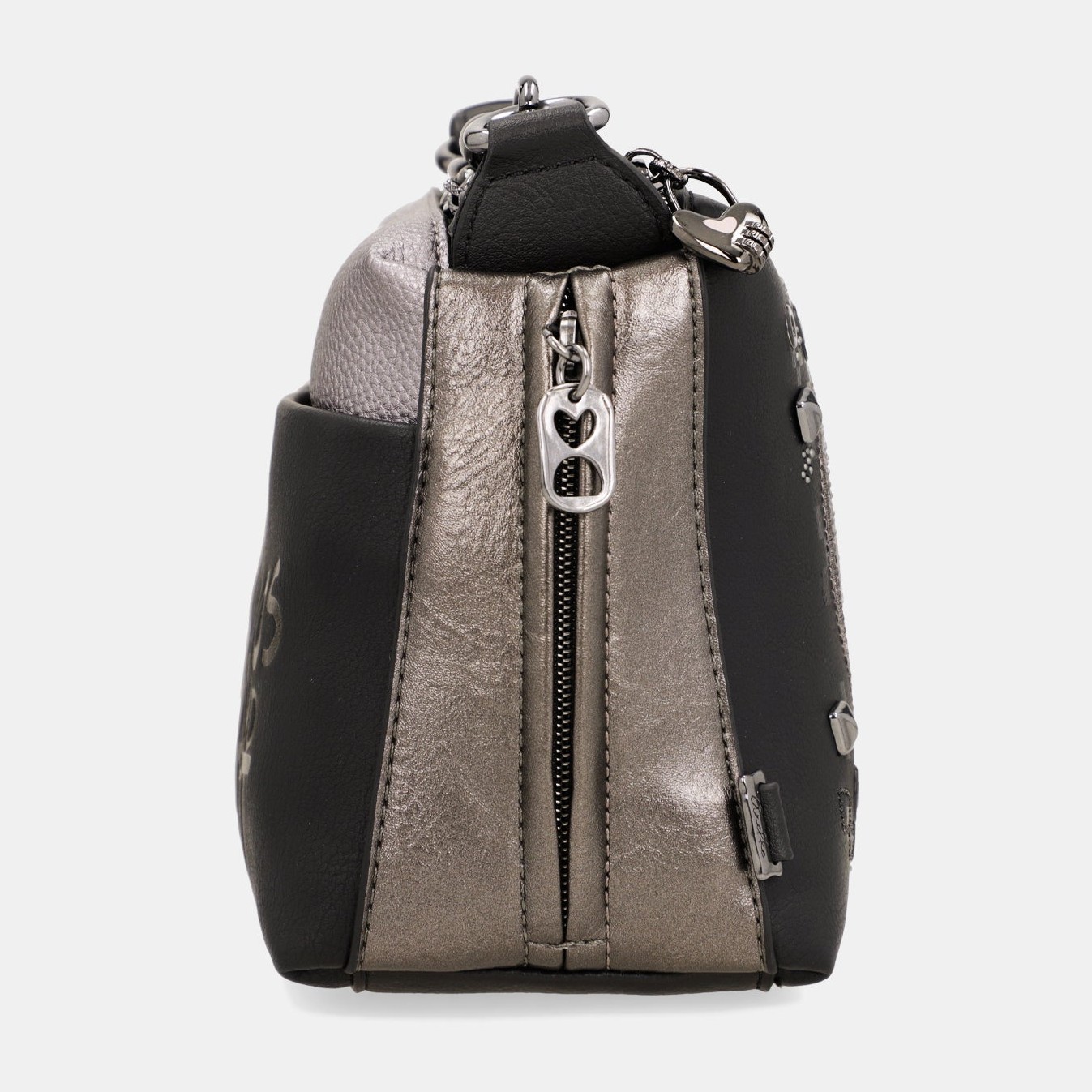 Torba ANEKKE Iron crossbody sa lancem (3 pregrade)