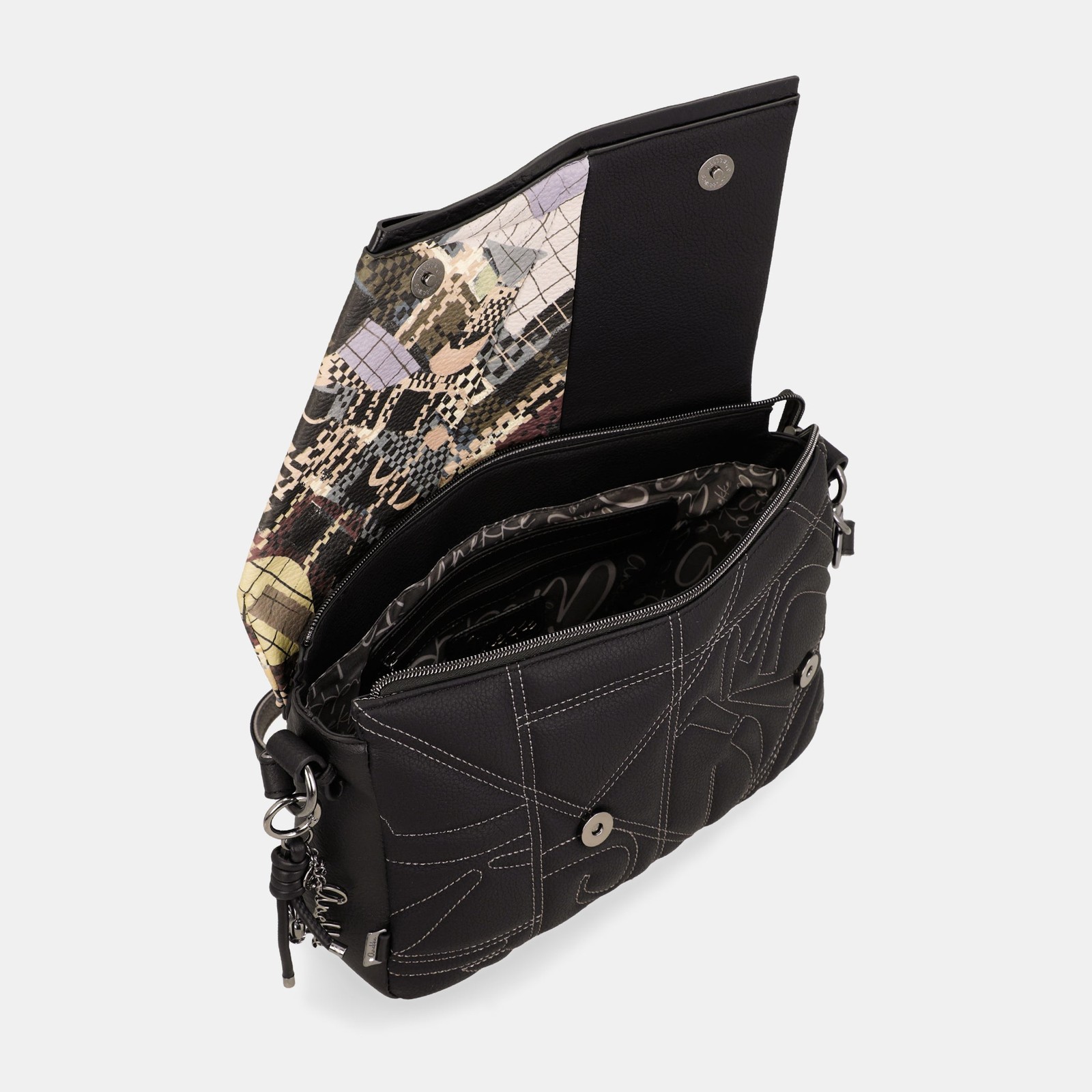 Torba ANEKKE Iron crossbody sa preklopom