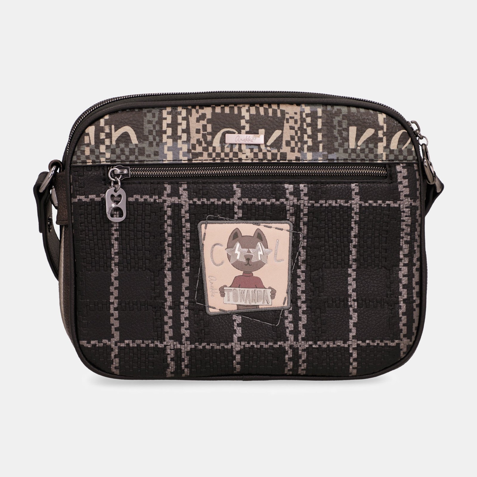 Torba ANEKKE Iron crossbody tanka (3 pregrade)