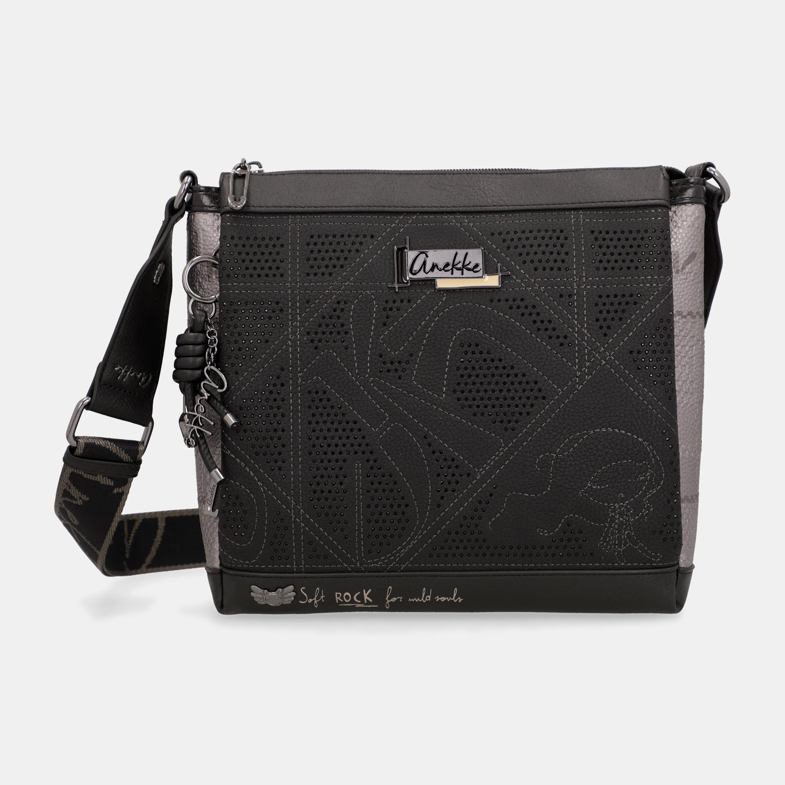 Torba ANEKKE Iron crossbody velika (3 pregrade)
